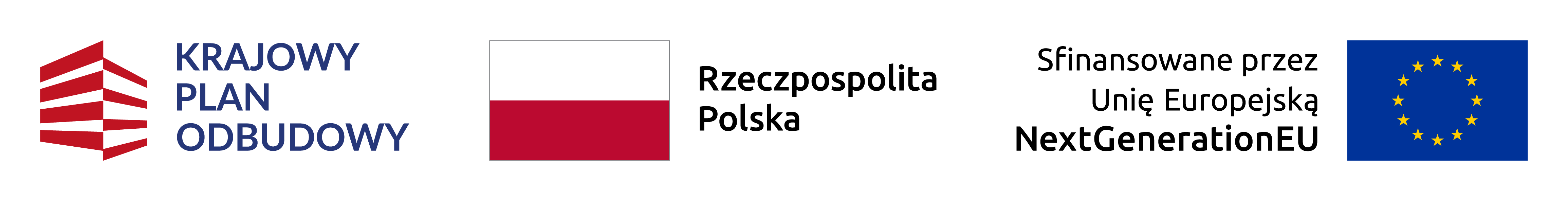 Krajowy Plan Odbudowy | Rzeczpospolita Polska | Sfinansowane przez Unię Europejską NextGenerationEU